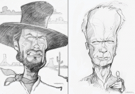 tono-vega-eastwood-caricature-caricatura-ilustracion-art