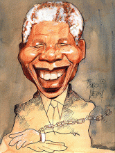 tono-vega-mandela-caricature-illustration-ilustracion