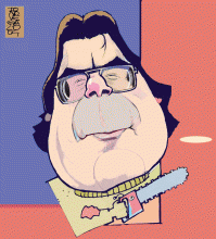 tono-vega-stephen-king-caricature-caricatura-prensa