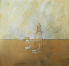 tono-vega-vaso-salero-oleo-madera-still-life-bodegon