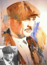 tono-vega-connery-portrait-retrato-watercolour-acuarela